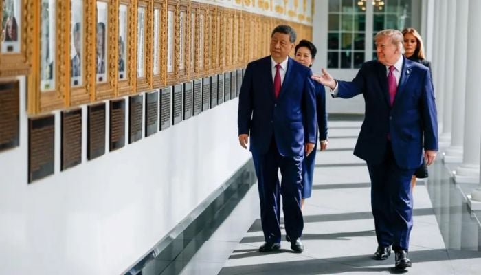 Trump welcomes Xi to White House and says he is 'proud' of US-China relationship