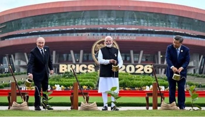 China, Russia, India seek economic cooperation at BRICS